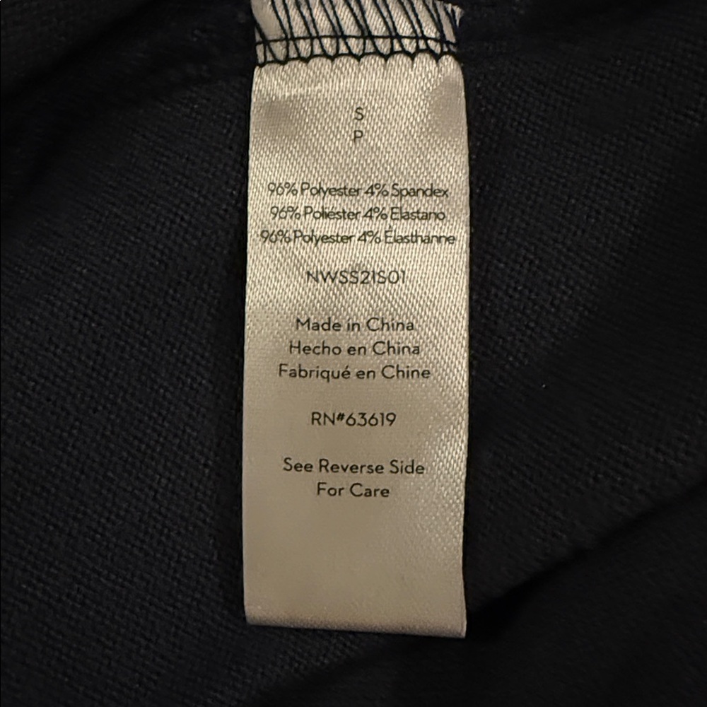 Nine West Navy Sleepwear Tank Top - Size Small Petite - Picture 8 of 8